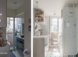 Căn hộ 55m² hơn 20 năm tuổi khang trang ngỡ ngàng sau khi cải tạo